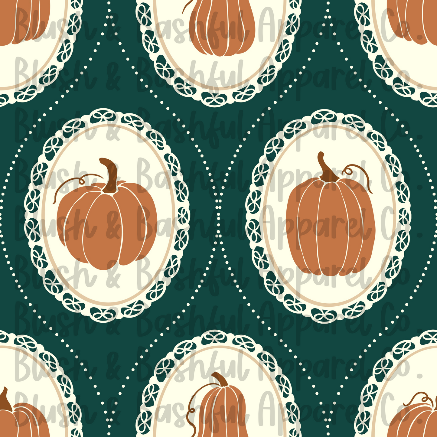Green Pumpkin Cameo