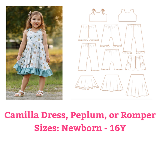 Camilla Ruffle Dress