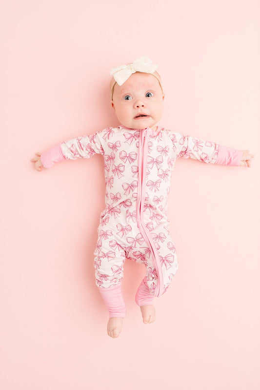 Pretty in Pink Bamboo Sleeper