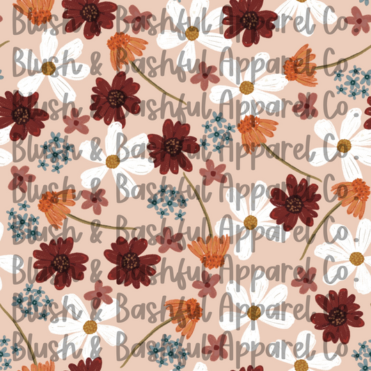 Fall Floral Print