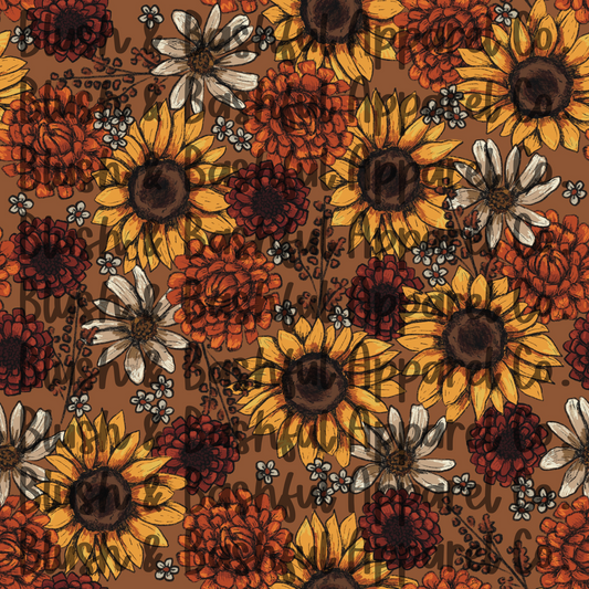 Fall Floral Print
