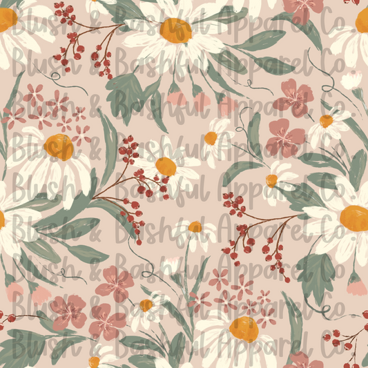 Fall Floral Daisies
