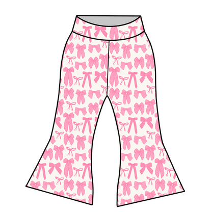 Handmade Flares Pink Coquette