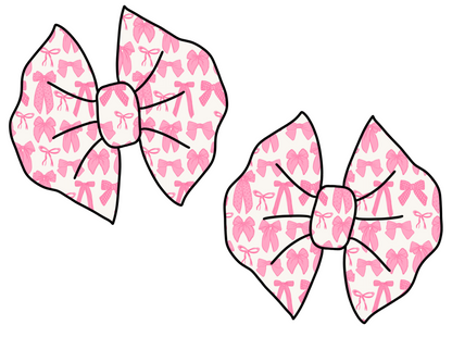 Hairbows Pink Coquette