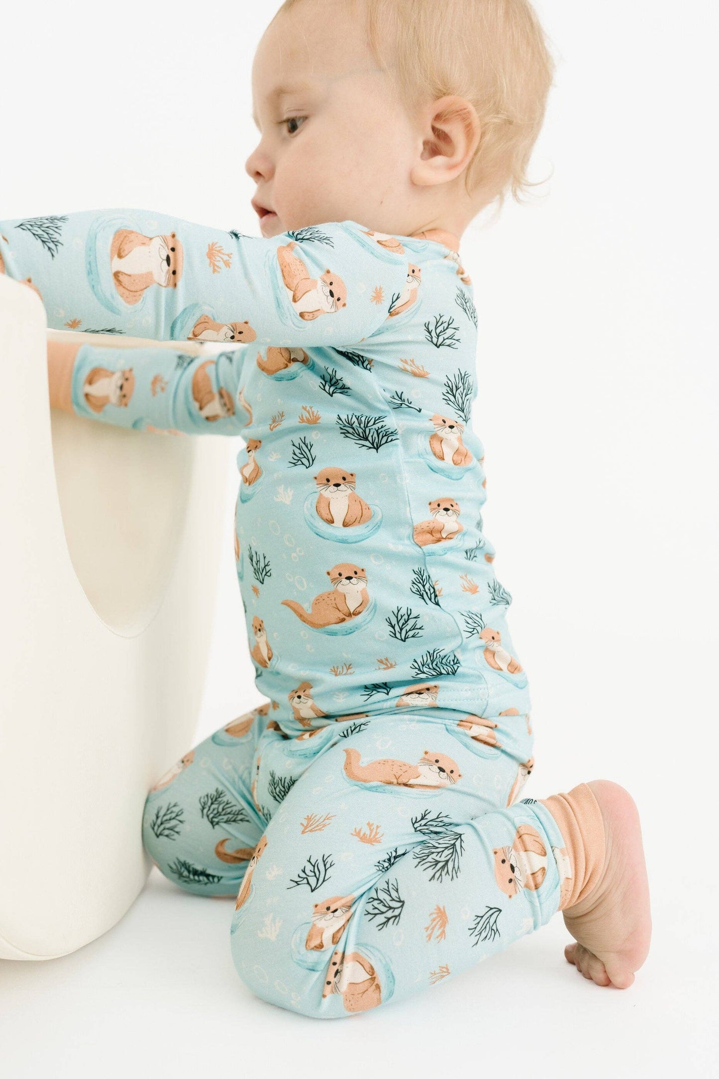 Otter Splash 2 Piece Bamboo Jammies Set