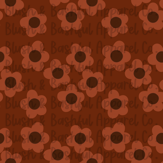 Pumpkin Spice Cutesy Floral
