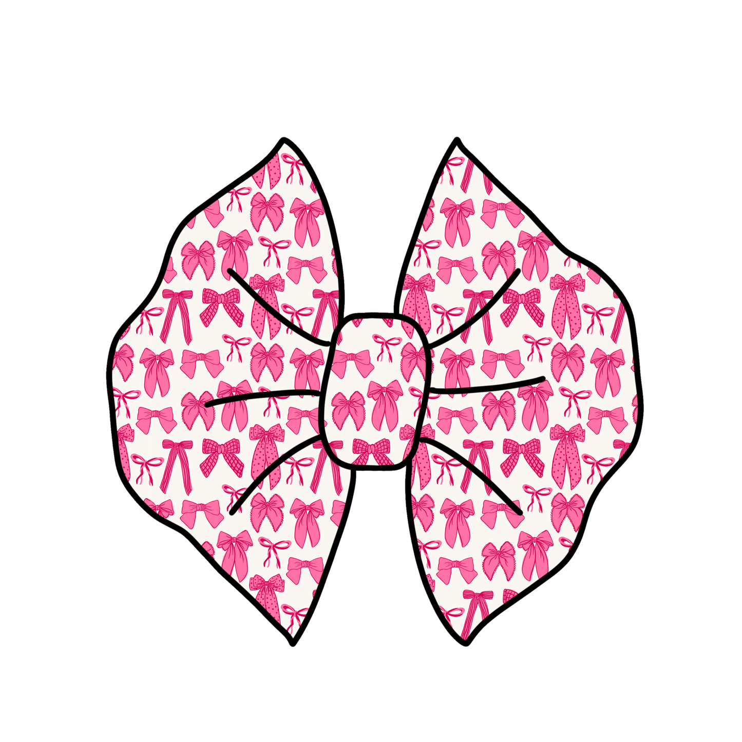 Hairbows Pink Coquette