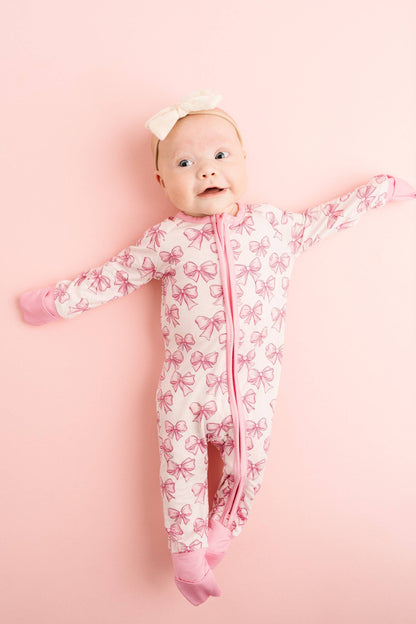 Pretty in Pink Bamboo Sleeper